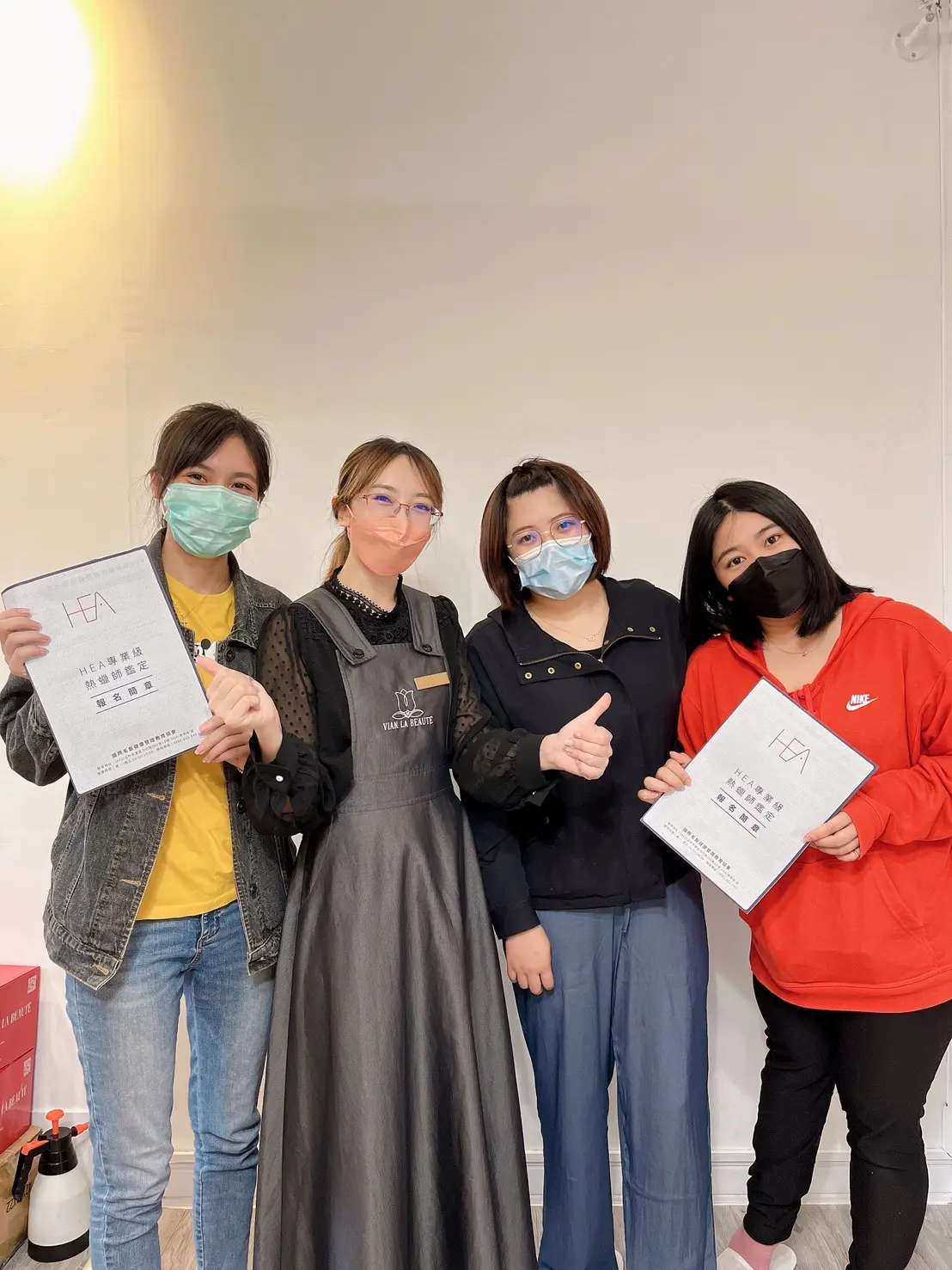 熱蠟鑑定衝刺班結訓合影